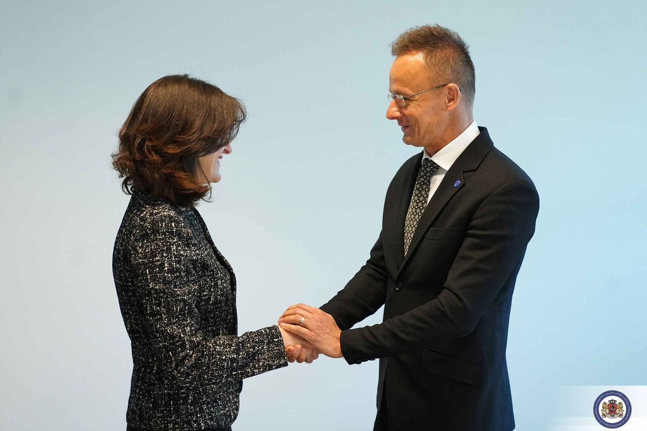 ევროპის საბჭოს მინისტერიალის ფარგლებში, მაკა ბოჭორიშვილი უნგრელ კოლეგას  შეხვდა